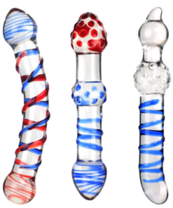 Glass Crystal Dildo Anal Plug Lesbian Sex Toy Vaginal Clitoral Stimulation Stick Smooth Sex Product For Female Masturbation