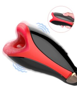 Automatic Male Masturbator for Men Vacuum licking Vibrators Penis Massager Vagina Adult Endurance Trainer Sex Toys for Men Adult